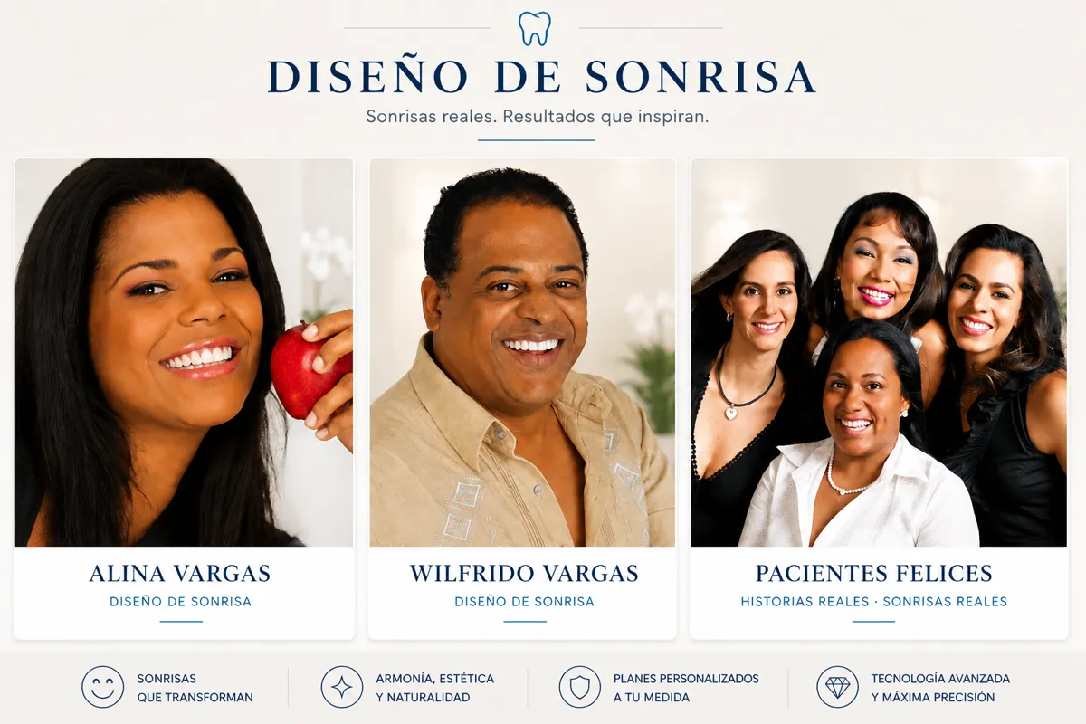 Diseño de sonrisa — pacientes Dr. Javier Haylock